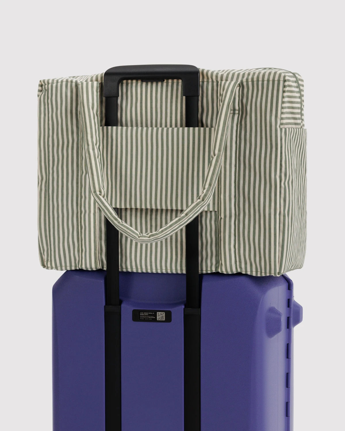 BAGGU CLOUD CARRY ON | SAGE STRIPE