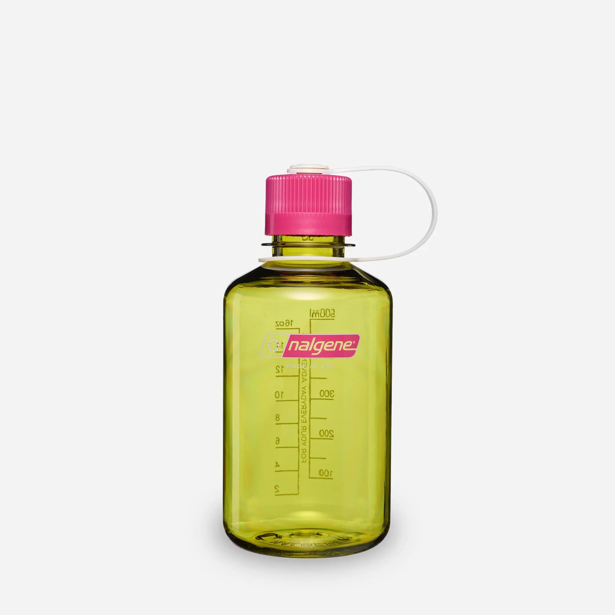 500ML NARROW MOUTH WATER BOTTLE | ENDIVE W/ FUCSHIA PURPLE