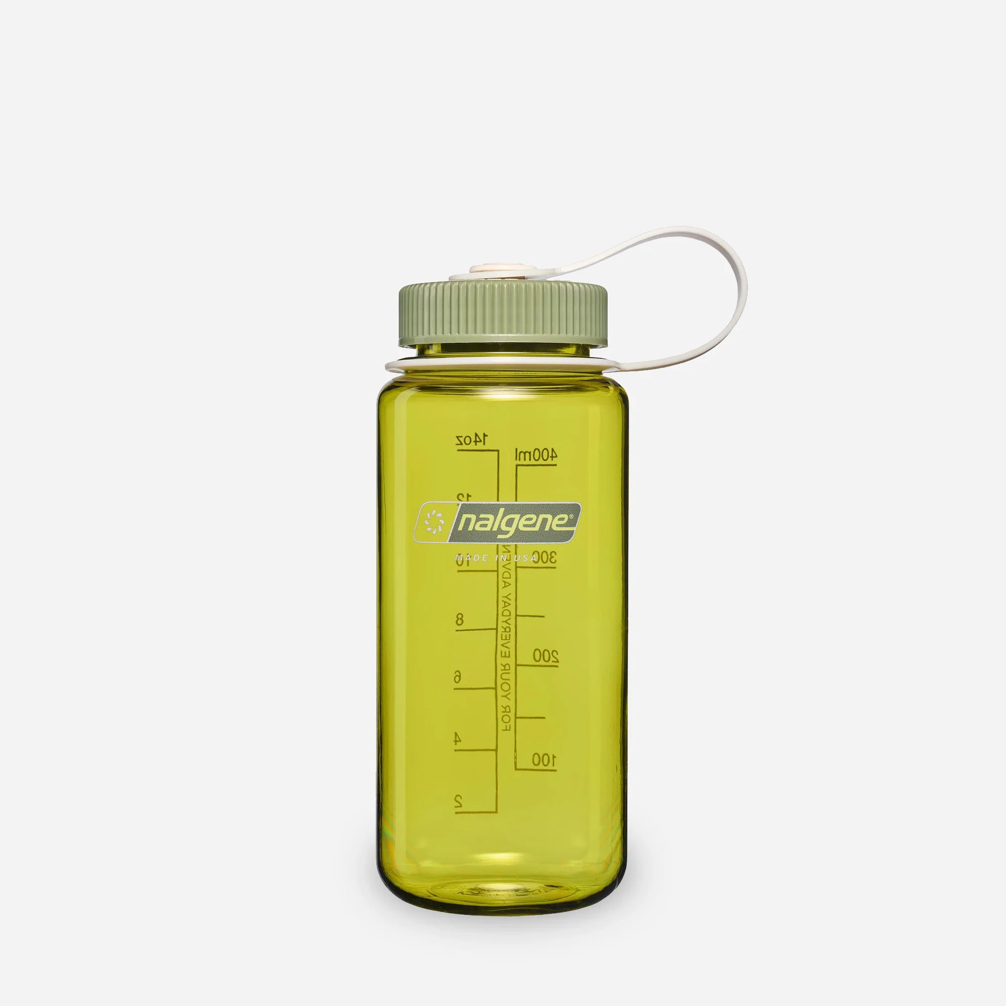 500ML WIDE MOUTH WATER BOTTLE | ENDIVE W/ OIL GREEN