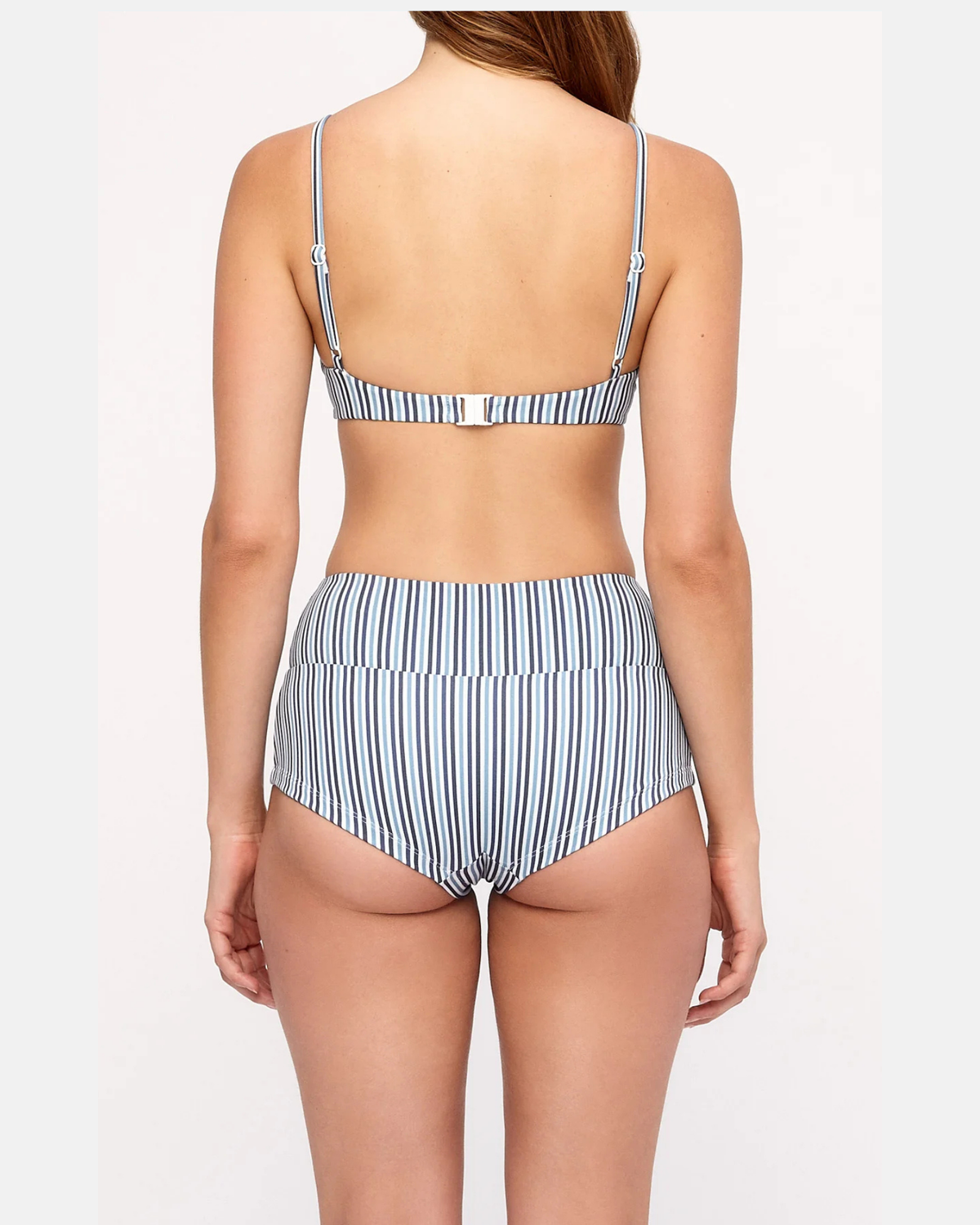 Zulu & Zephyr Blue Pin Stripe Cheeky Boy Short