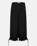 Olga Joan Lace Edge Pantaloons Nera