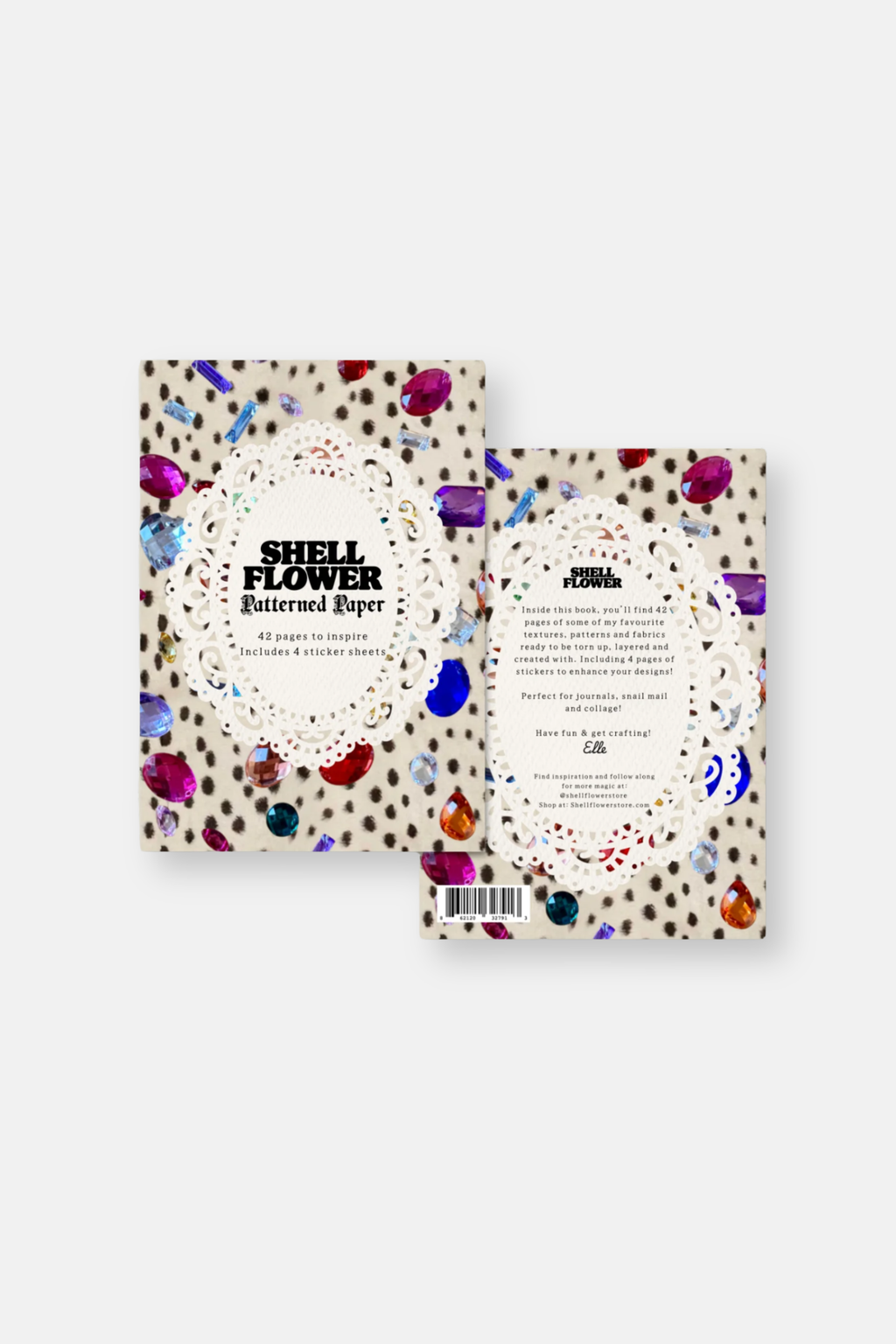 Shellflower Pattern Paper Book Vol. 1