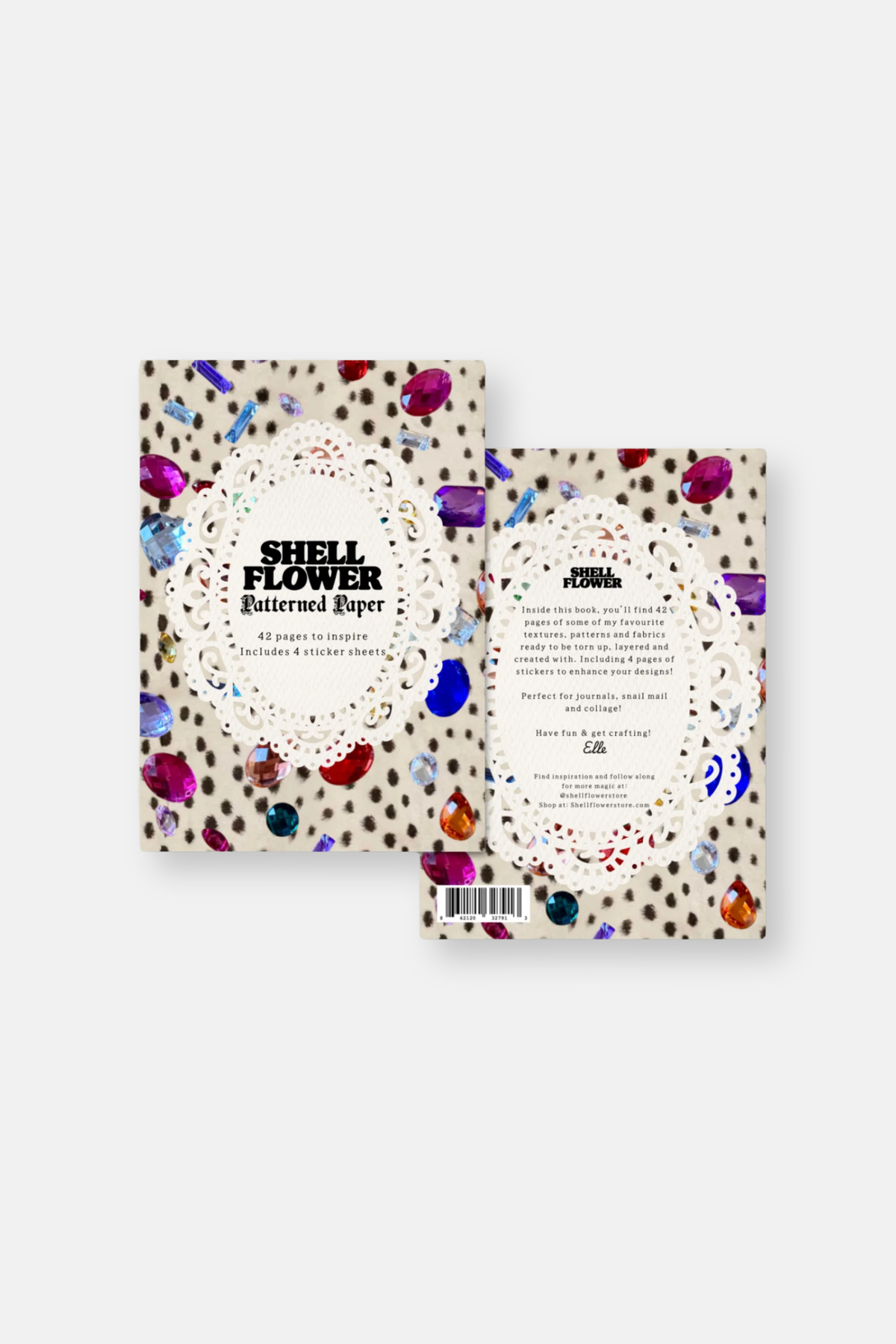Shellflower Pattern Paper Book Vol. 1