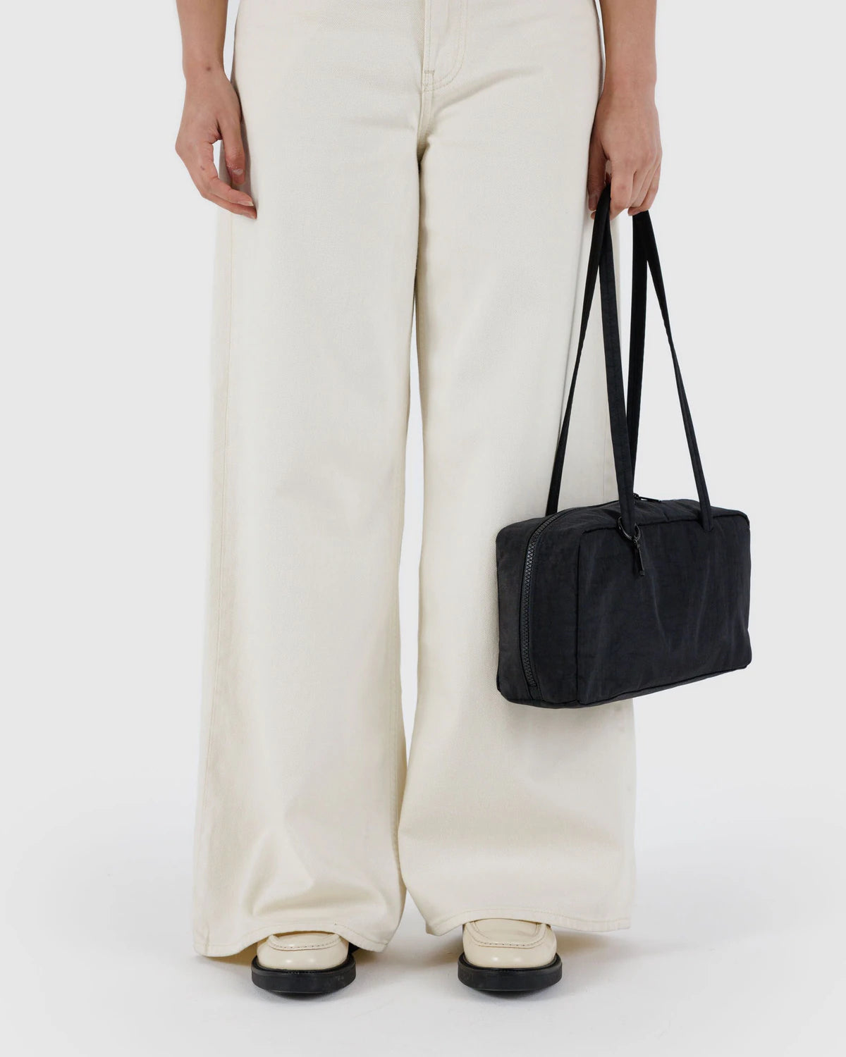 NYLON BOWLER BAG | BLACK