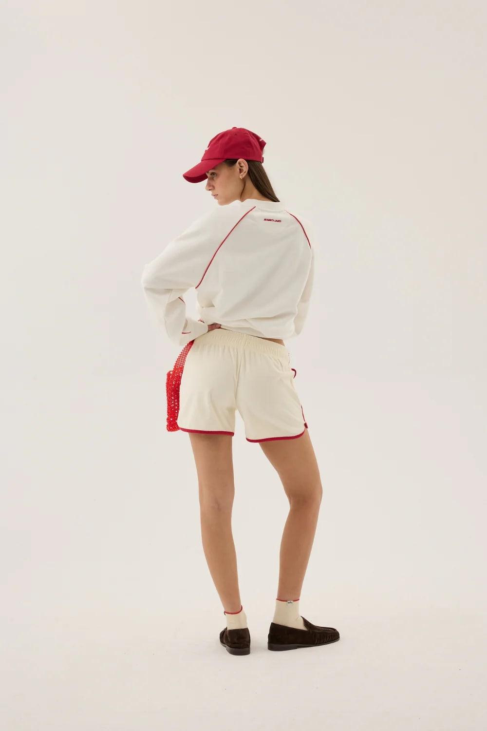 CHILLI TERRY SHORT | WARM WHITE
