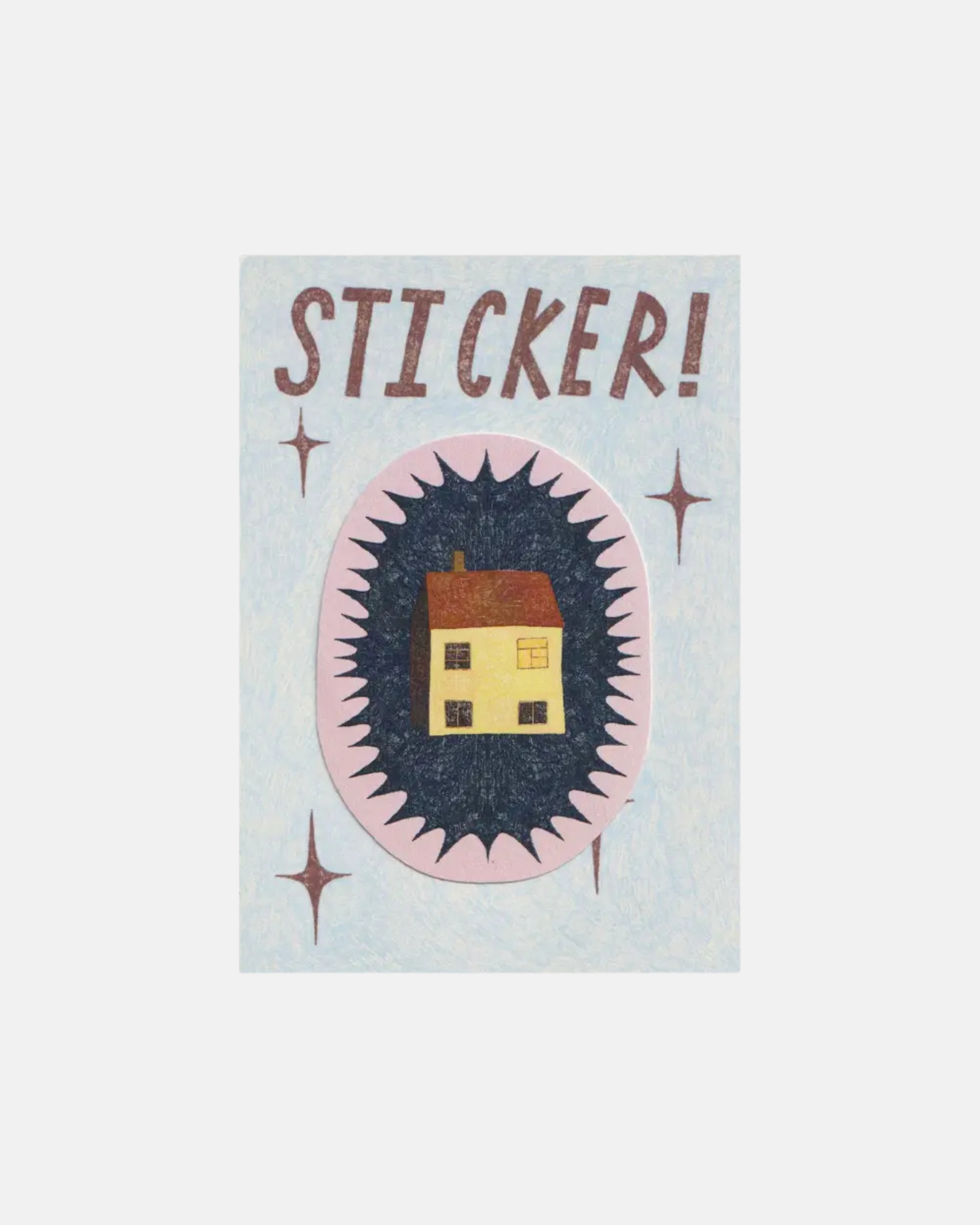 Molly Stredwick House Sticker