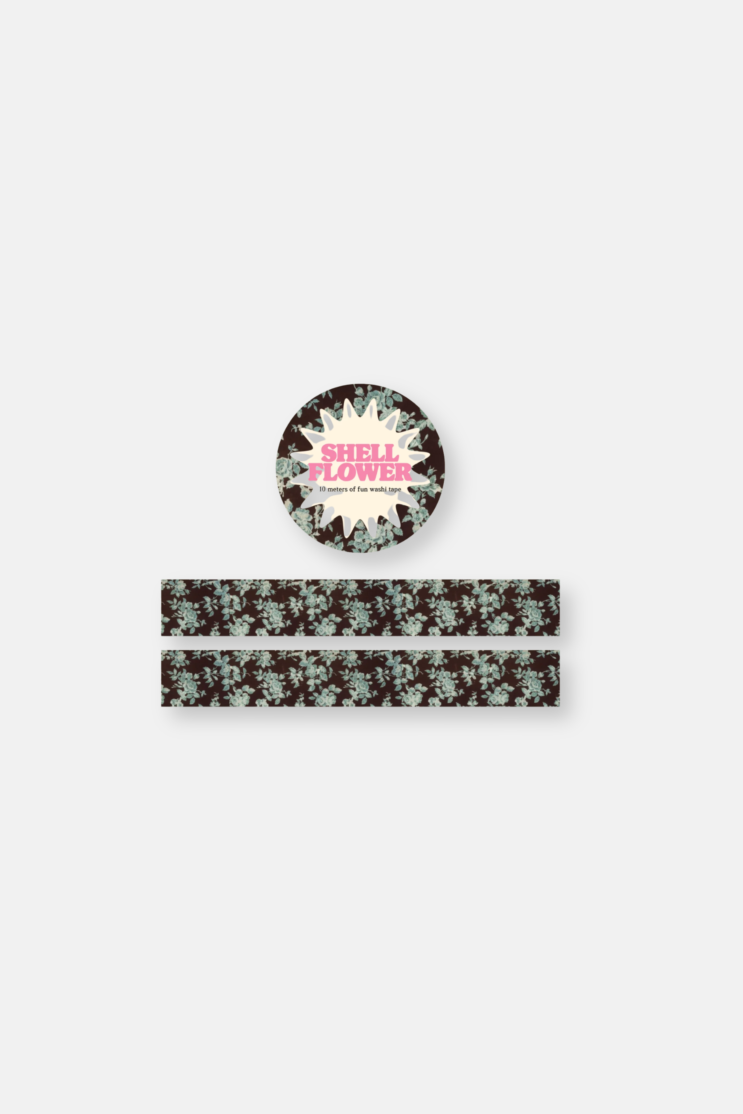 Shellflower Floral Washi Tape