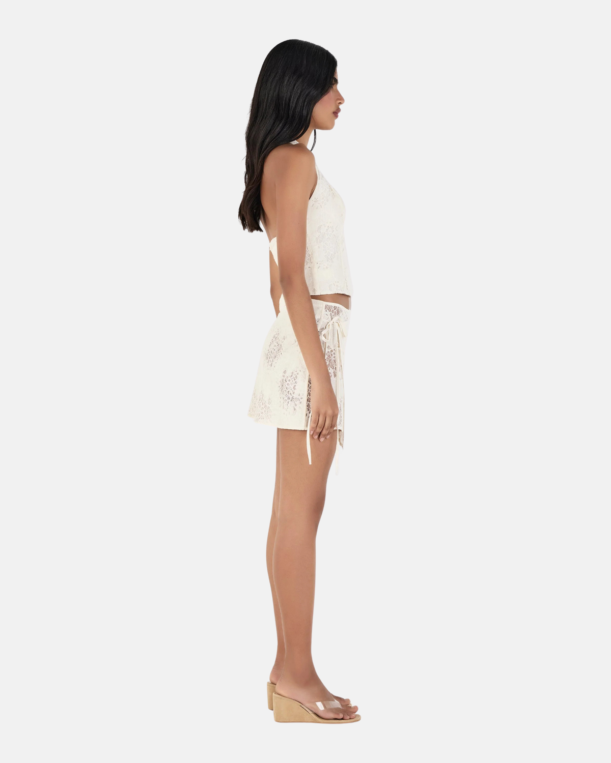 Ownley Gem Lace Top Ivory