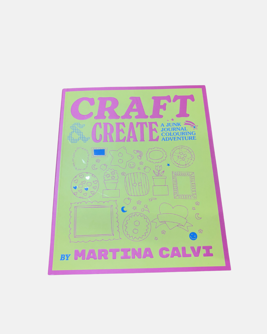 Martina Calvi Craft Create Colouring Adventure Book