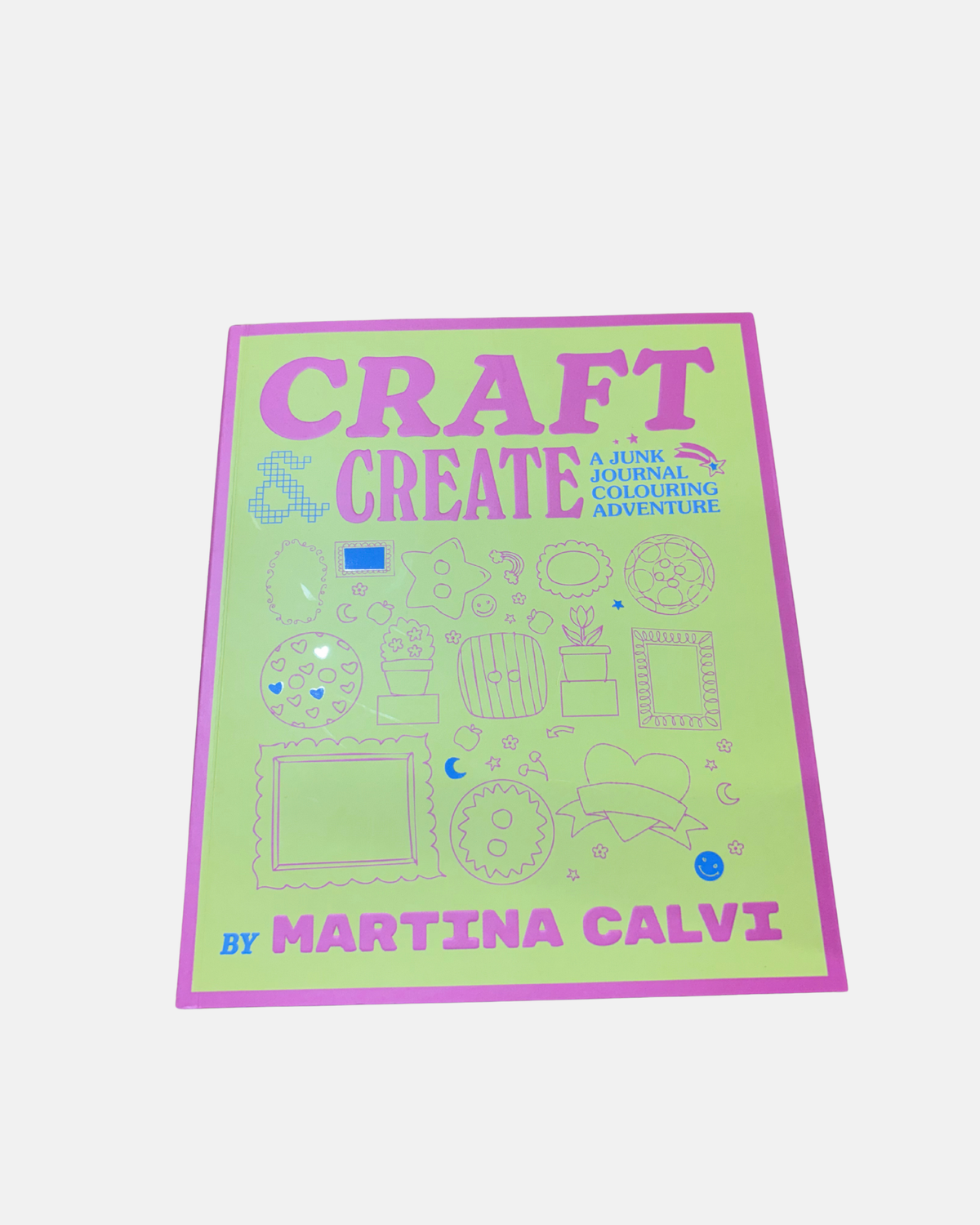 Martina Calvi Craft Create Colouring Adventure Book