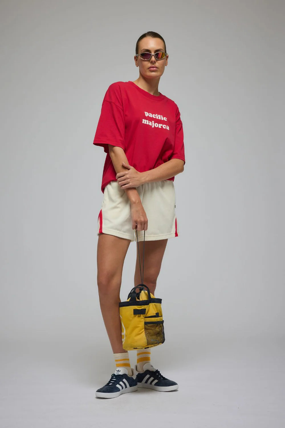 PACIFIC MAJORCA OVERSIZED TEE | WASHED CHERRY PIE