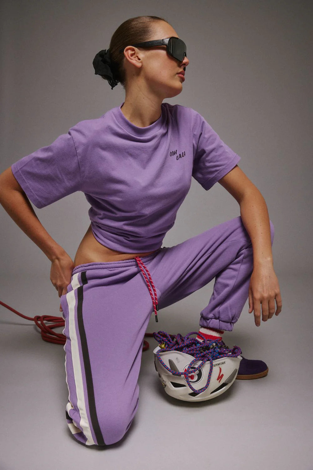 BEBE TEE | WASHED VIOLET