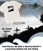 SEE YOU OUT THERE TEE | SEAN SCOTT X CRITICAL SLIDE