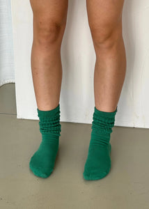 THE SLOUCHY SOCK LITE | SEA GREEN