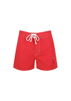 TIE FRONT BOARDSHORT | RED