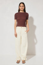 VEGA KNIT TOP | PLUM