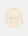 Olga Joan Baby V-Neck Top Avena