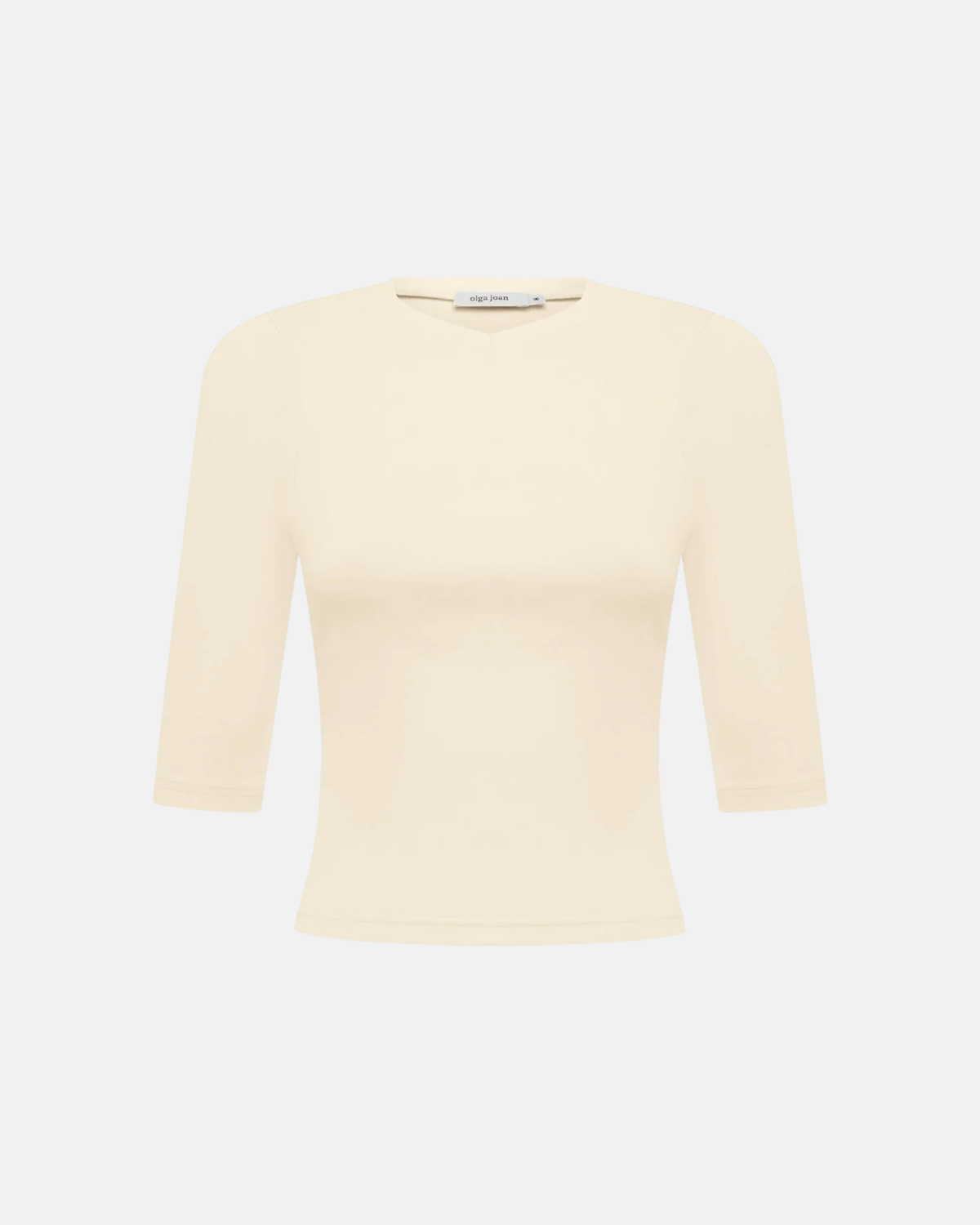 Olga Joan Baby V-Neck Top Avena