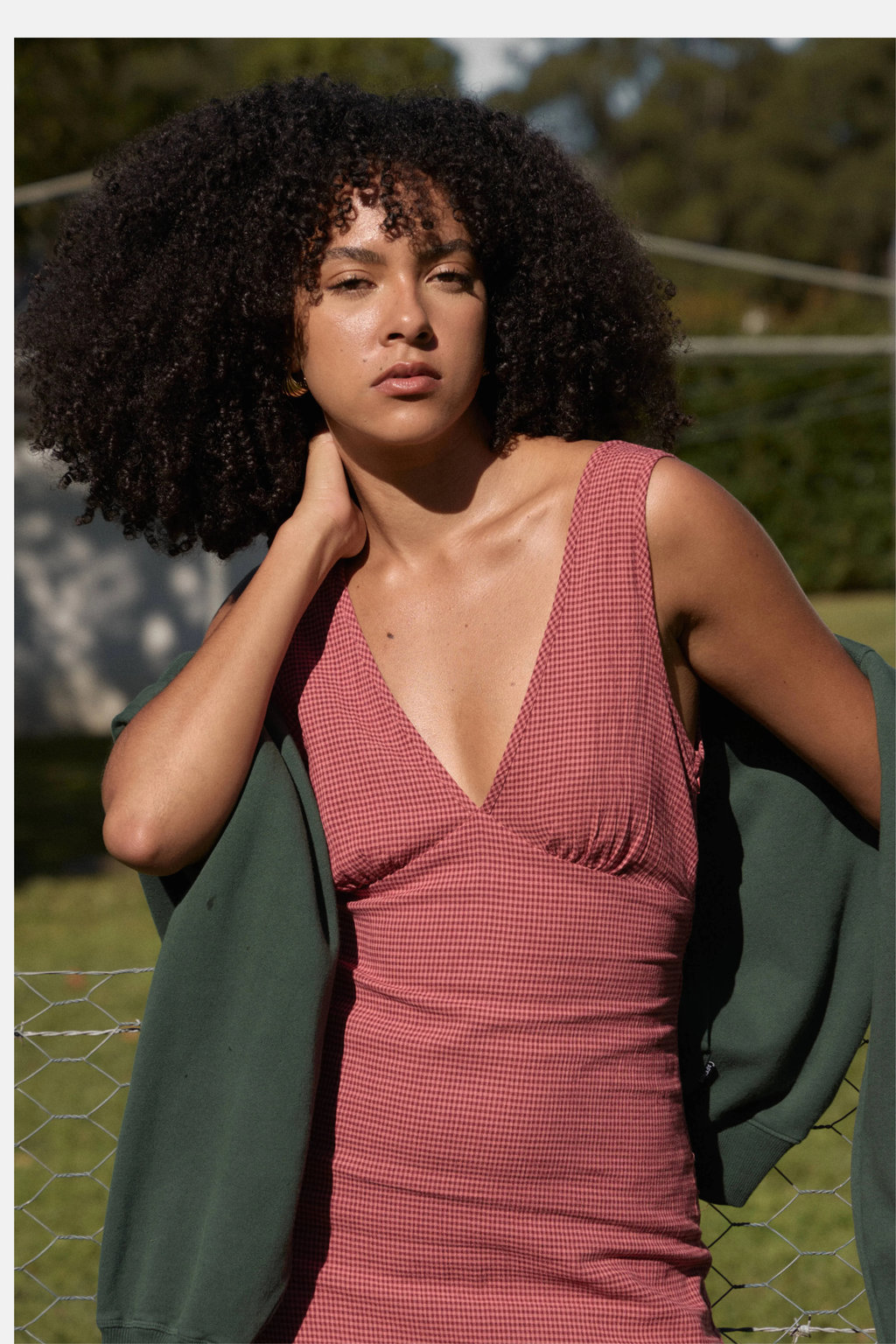 Afends Tully Seersucker Maxi Dress