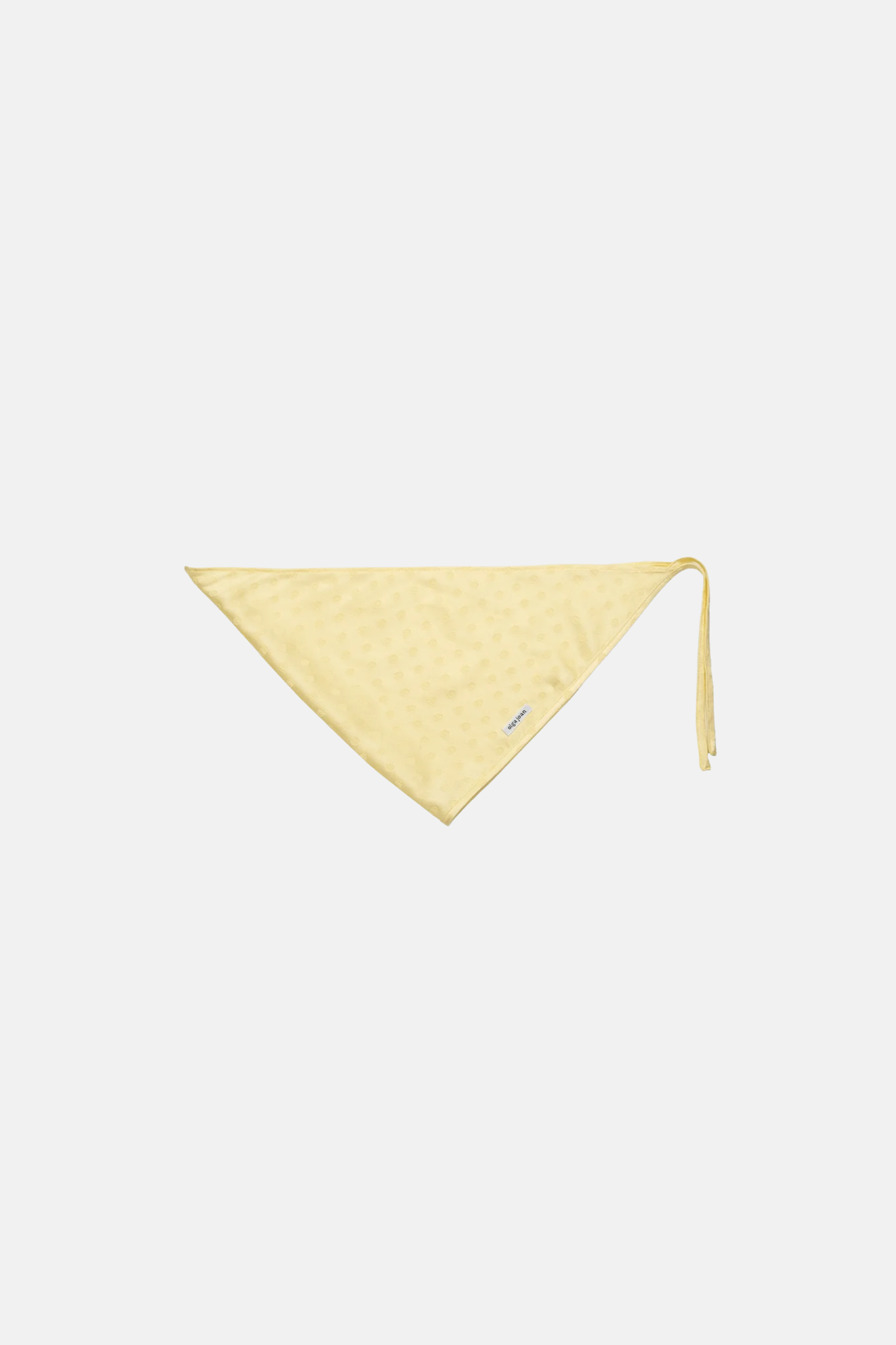 Olga Joan Headscarf Jacquard Limone