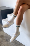Le Bon Shoppe Boyfriend Socks Parchment