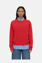 CARTER WOOL SWEATER | FLAME