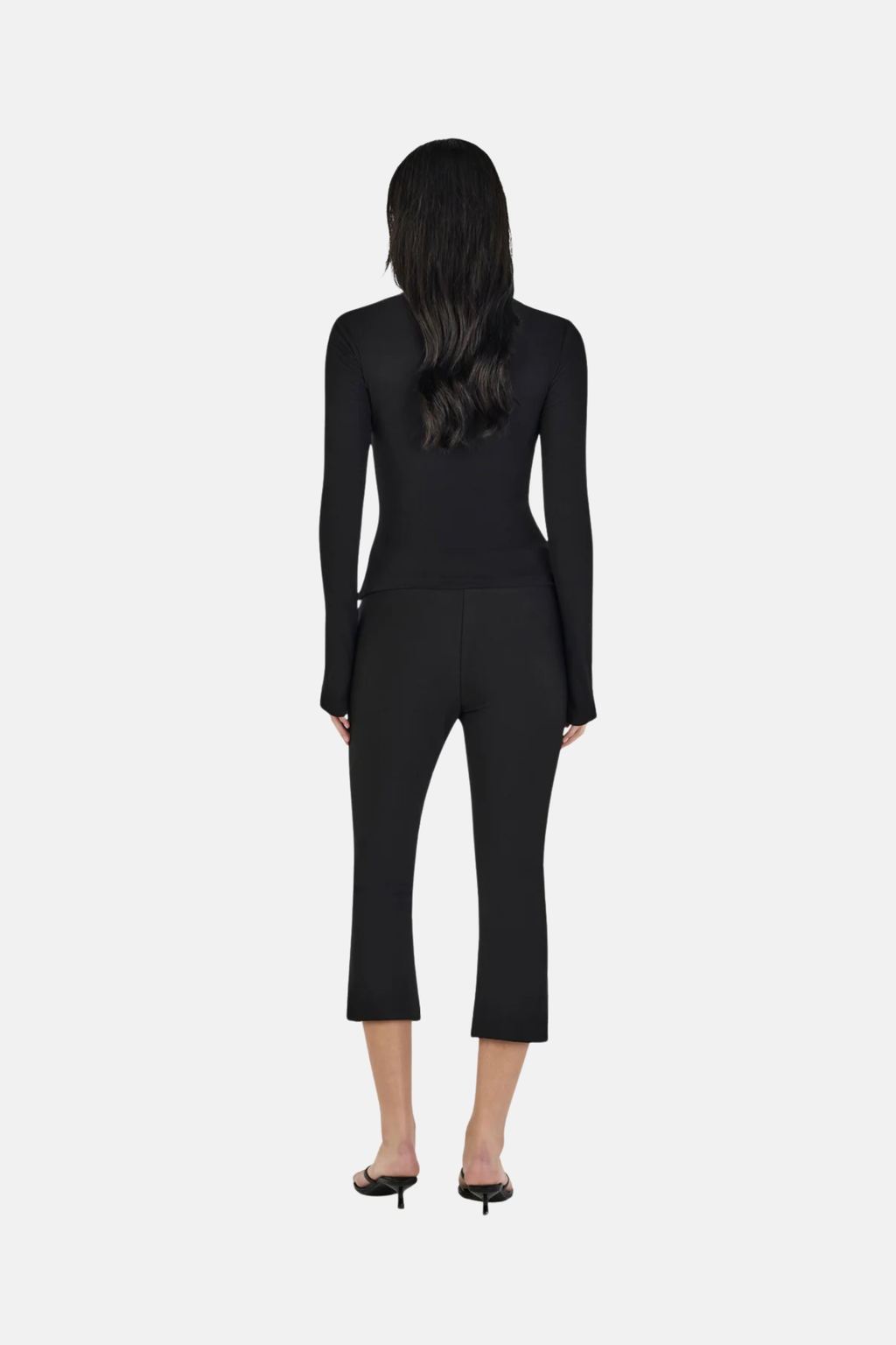 NINA CARDI TOP | BLACK