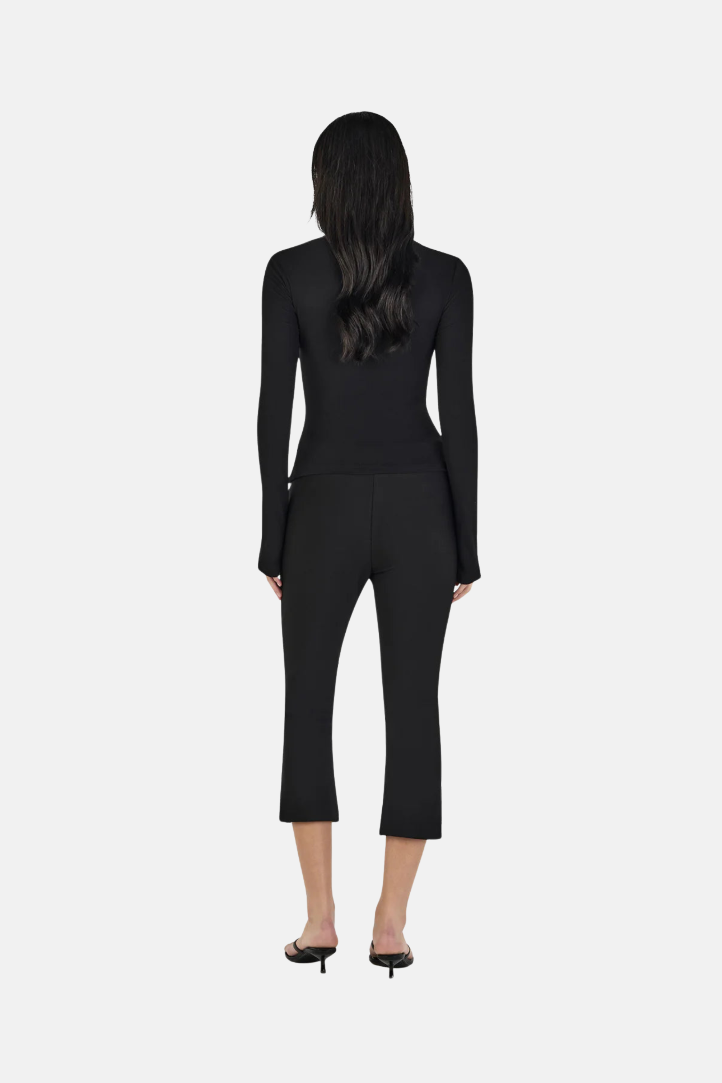NINA CARDI TOP | BLACK