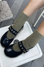 Le Bon Shoppe Cloud Sock Muted Sage