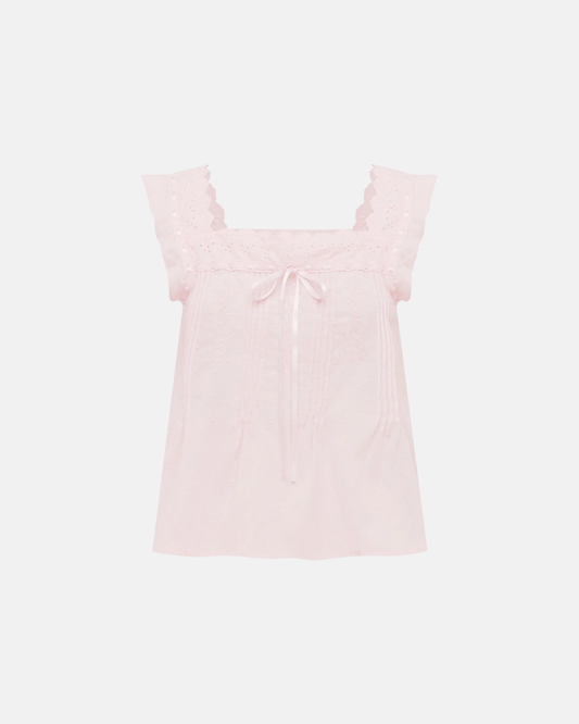 Olga Joan Prairie Camisole Petalo