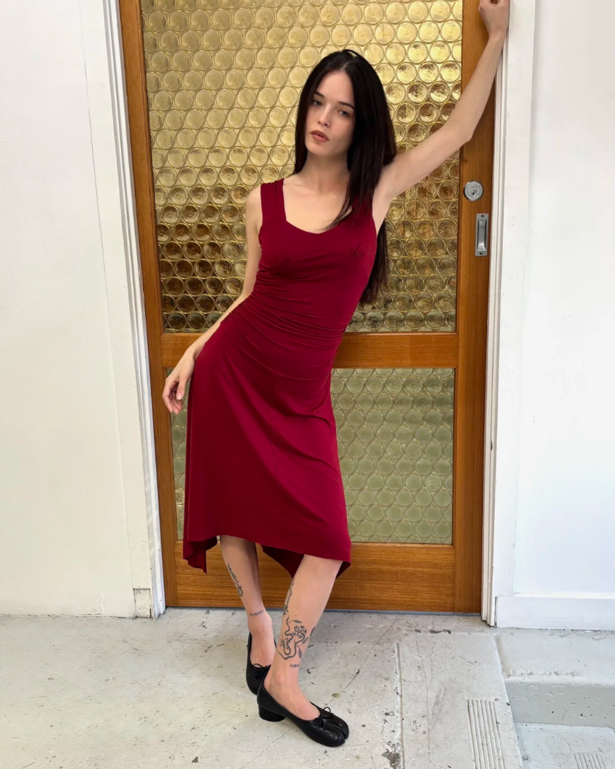 Marsene Kate Dress Red