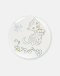 Riley Grae Cross Stitch Kitty Magnet