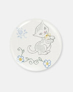 Riley Grae Cross Stitch Kitty Magnet