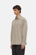 EDDIE CHECK SHIRT | WHITE / GREY