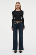 EVA WIDE MEMPHIS | DARK VINTAGE INDIGO