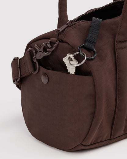 Baggu Nylon Duffle Bag Coffee 4