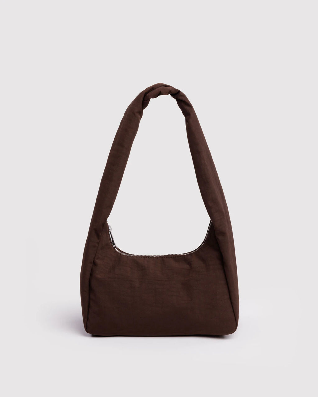 BAGGU SMALL NYLON MERINGUE BAG | COFFEE