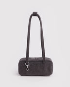 Baggu Small Denim Bowler Bag Washed Black