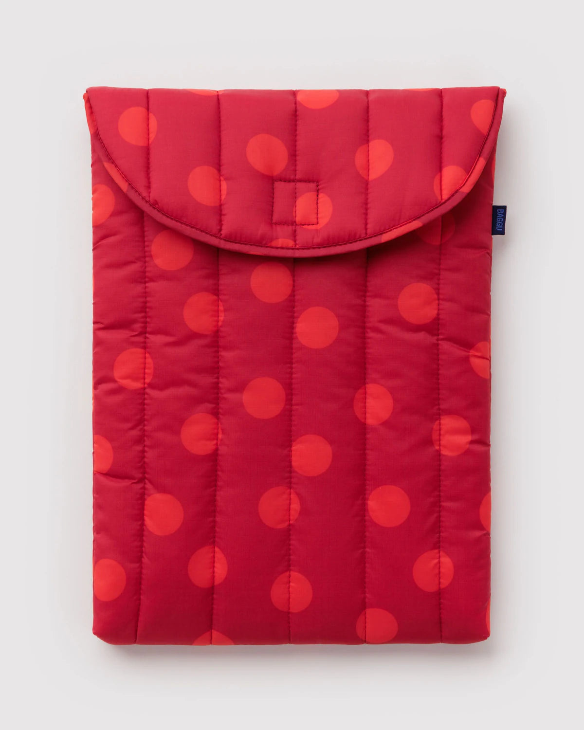 Baggu Puffy Laptop Sleeve 16" Red Polka Dot