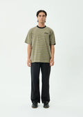 ALTITUDE BOXY TEE | STONE STRIPE