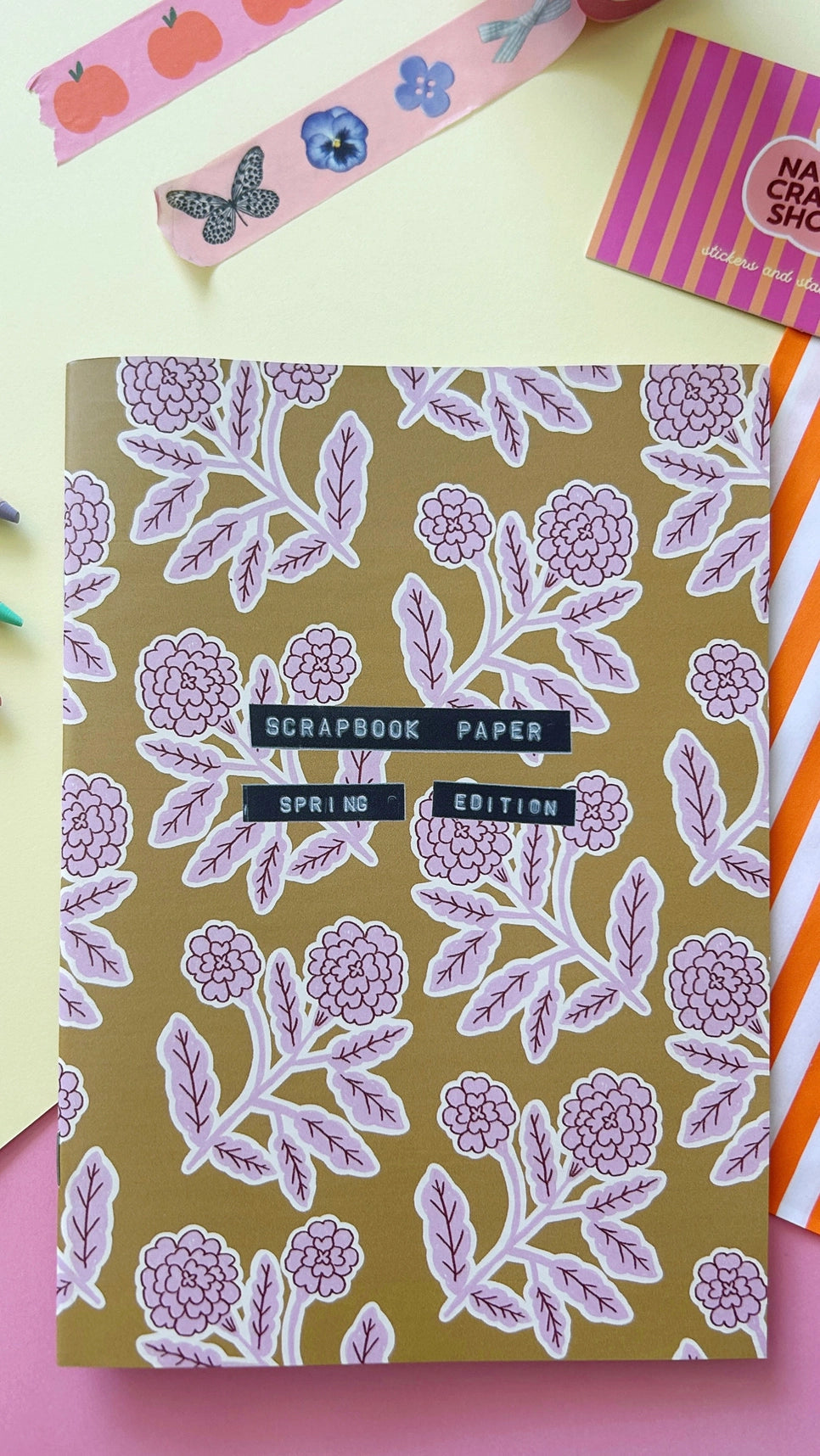 SCRAPBOOK PAPER | 20 SHEETS OF A5 PATTERNS | NANY CRAFT SHOP