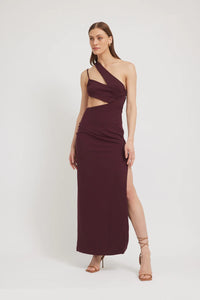 LUELLA DRESS | MERLOT