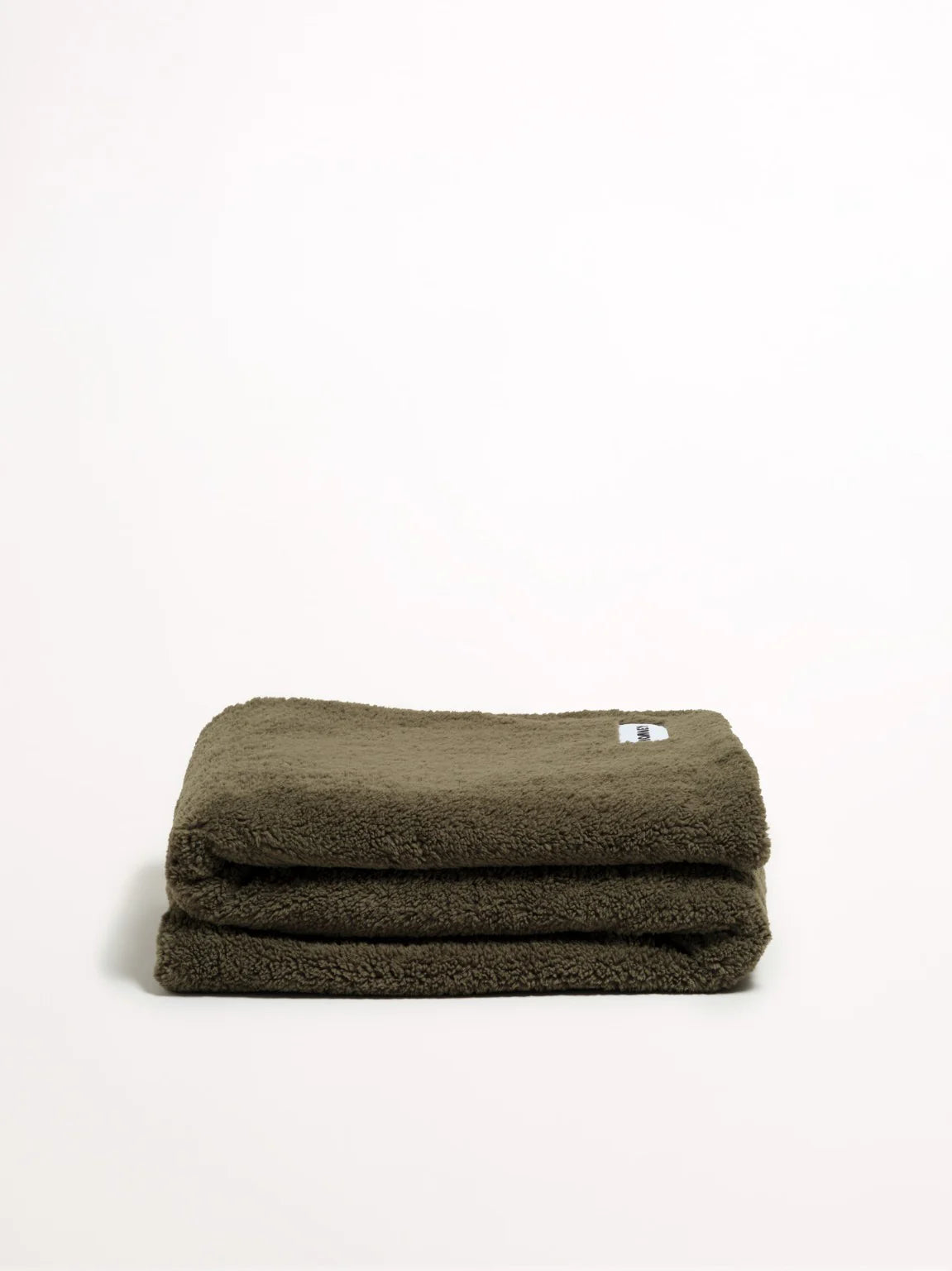 FAUX FUR THROW BLANKET | OLIVE