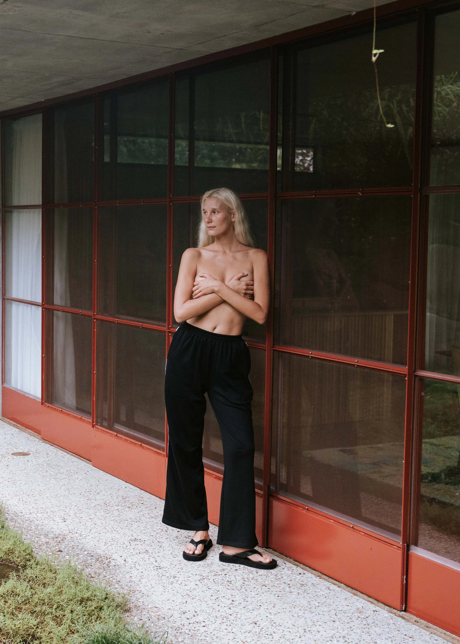 RACER TRACK PANT | BLACK