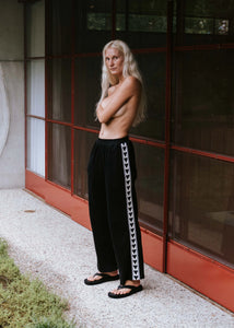 RACER TRACK PANT | BLACK
