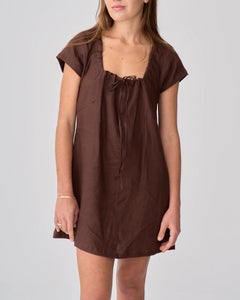 COVE MINI DRESS | CACAO