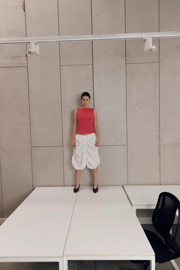 RUCHED SKIRT | BIANCA
