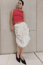RUCHED SKIRT | BIANCA