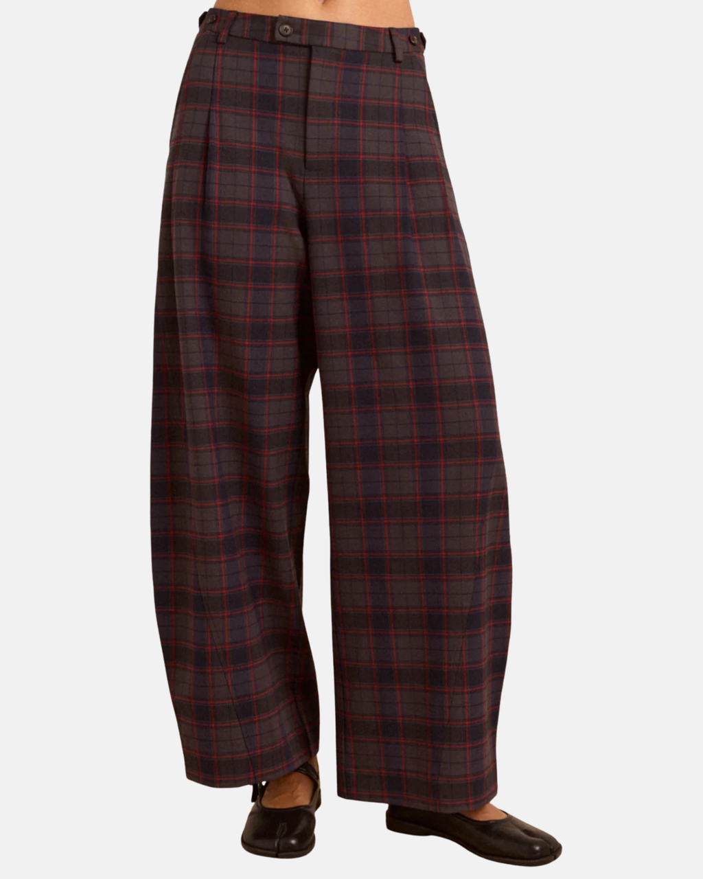 Damson Madder Haisley Trouser Sirius Check