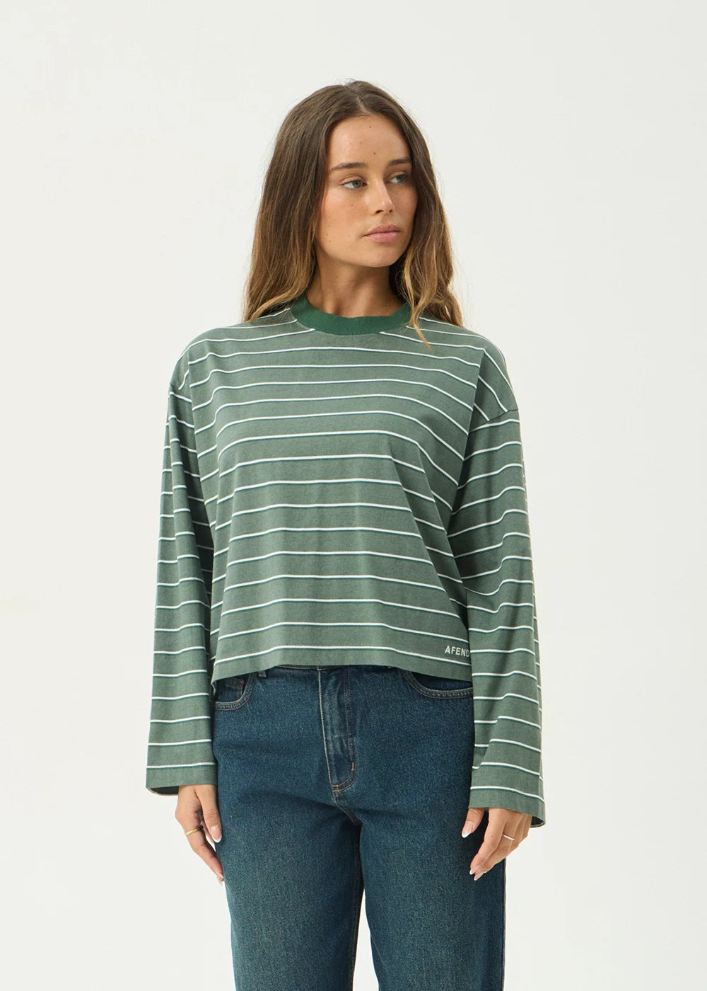 ALTITUDE LONG SLEEVE TEE | PINE STRIPE